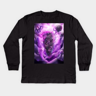 Nebula Pillar- Terraria (digital) Kids Long Sleeve T-Shirt